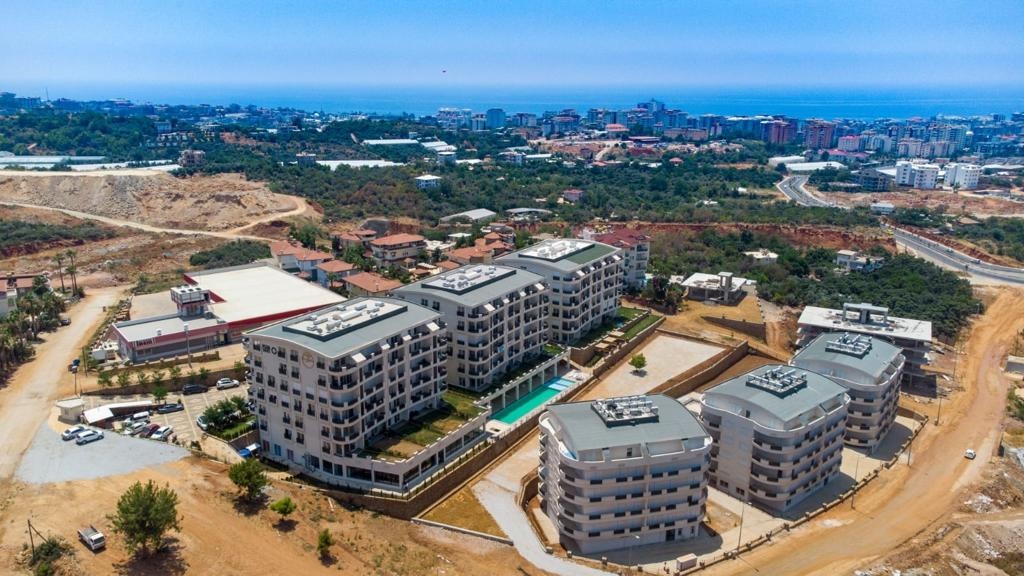 Image of Stylish furnished 2+1 apartment in Oba district, Alanya, in a luxury residential complex